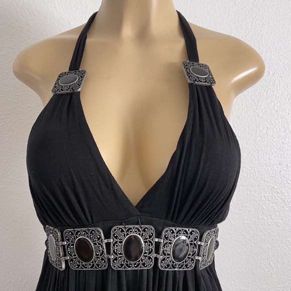 FLAIR COLLECTION black tunic/dress - Picture 4 of 7